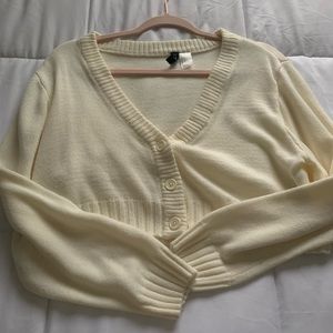 H&M Cropped Cardigan